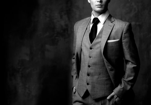 džentlmen sako kravata oblek kodex džentlmena elegancia